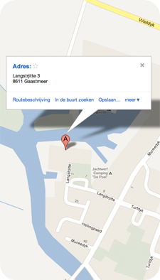Gaastmeer Design Google Maps